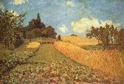 Alfred Sisley Kornfeld oil